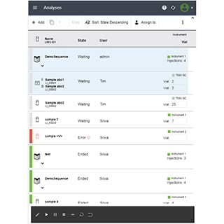 Sample Scheduler for OpenLab